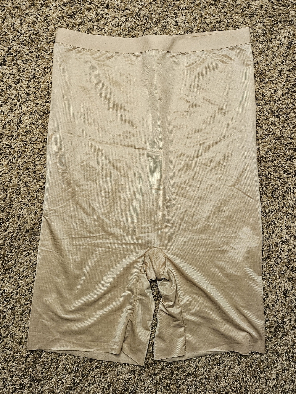 SPANX Beige Seamless Shaping Shorts